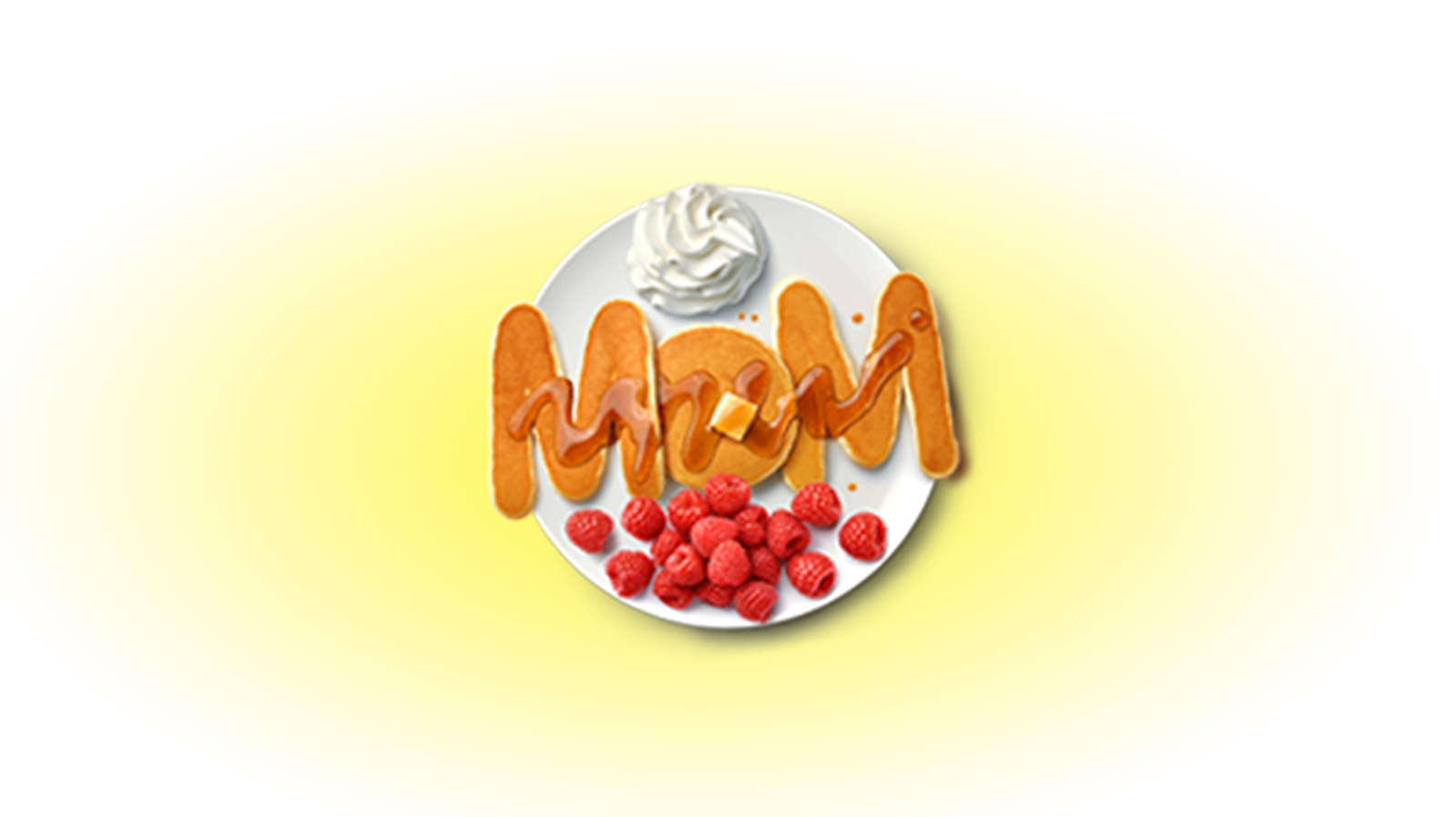 Make pancakes that spell 'MOM' to surprise her with a sweet and yummy message!
